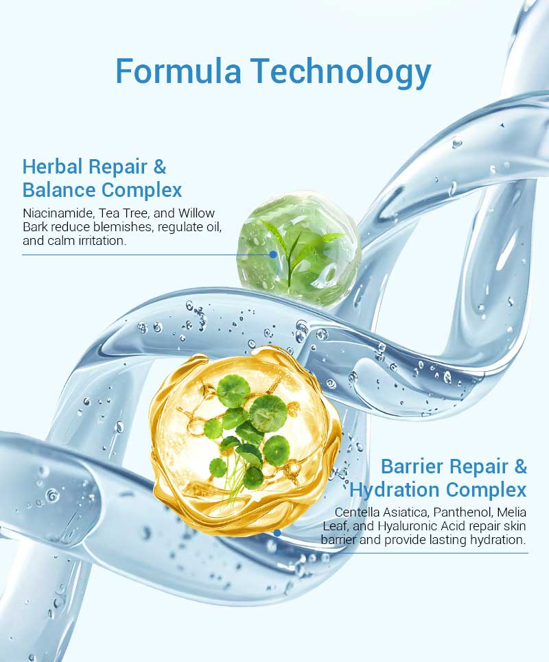 private label men herbal repair cream